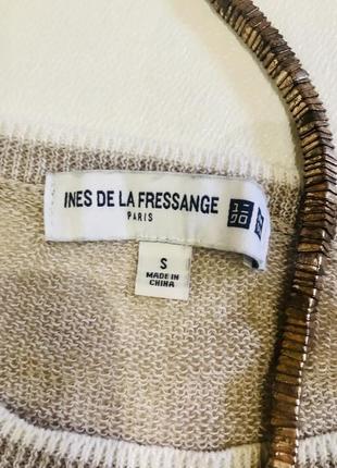 Uniqlo ines de la fressange льняная блуза4 фото