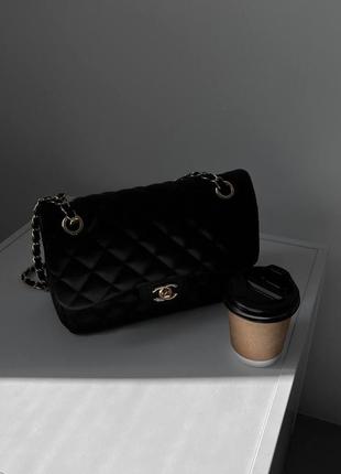 Сумка клатч chanel black 253 фото