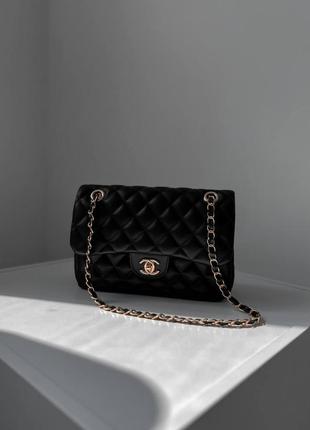 Сумка клатч chanel black 252 фото