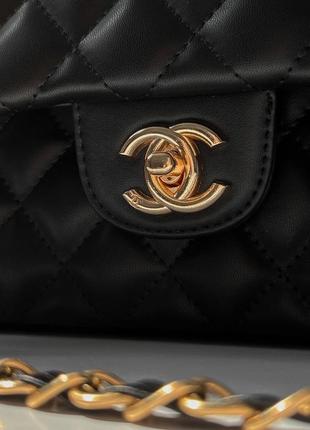 Сумка клатч chanel black 254 фото