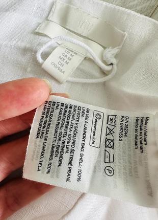 Топ майка льон лляна zara h&m6 фото