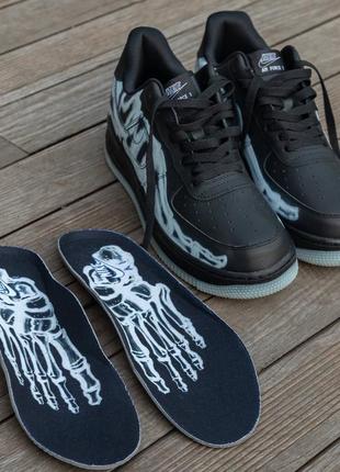 Кроссовки apocalypse nike air force skeleton2 фото