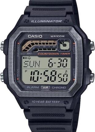 Годинник наручний casio ws-1600h-1a