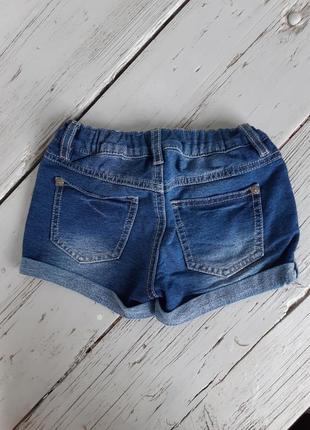 Джинсові шорти benetton jeans2 фото