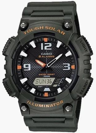 Часы наручные casio aq-s810w-3a tough solar