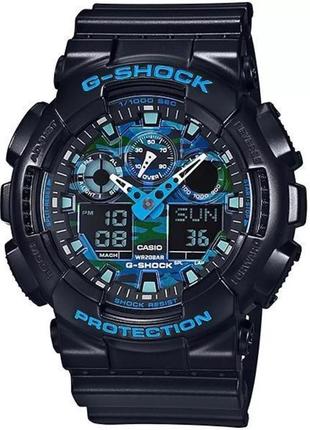 Часы наручные мужские casio g-shock ga-100cb-1a