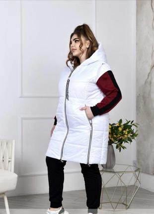 Спортивный костюм + жилетка, разные цвета