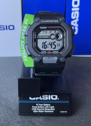 Часы наручные casio w-737h-1a illuminator2 фото