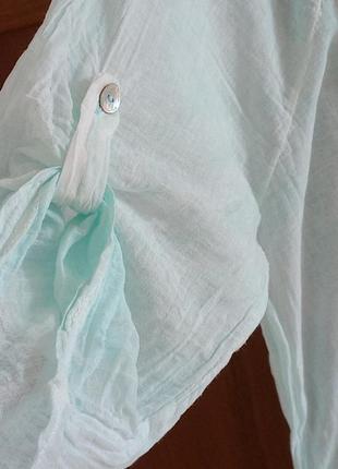 Шикарная итальянская блуза-туника2 фото
