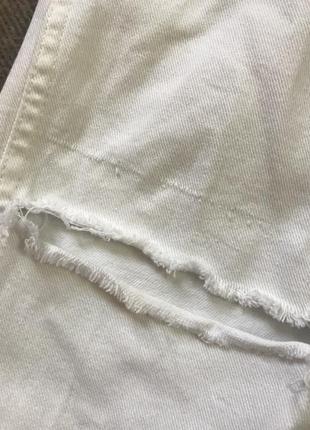 Білі штани-кльош від h&m8 фото