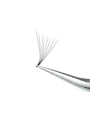 8d-m-007-11 mm по 500 шт. пучковые ресницы для наращивания santalucia