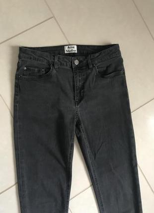 Джинсы skinny стильные модные оригинал acne размер 29/345 фото