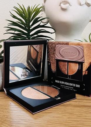 Оригінал подвійний хайлайтер smashbox halo glow highlighter duo оригинал хайлайте1 фото