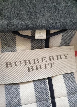 Дафлкот burberry brit оригинал пальто3 фото
