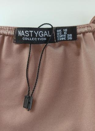 Платье нюдовое летнее nastygal10 фото