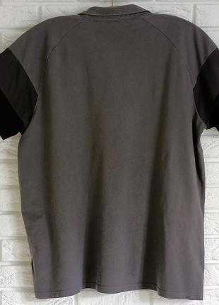 Мужская тенниска поло футболка adidas chelsea football club carabao серый цвет хлопок размер-xxxl2 фото