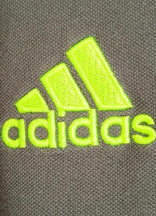 Мужская тенниска поло футболка adidas chelsea football club carabao серый цвет хлопок размер-xxxl3 фото