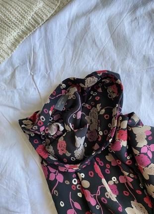 Яркая цветастая юбка вискоза миди макси спідниця міді3 фото