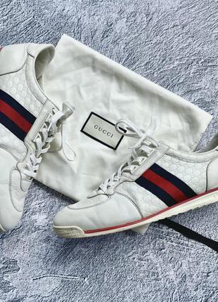 Gucci men’s sl 73 guccissima top sneakers size: 9 rrp: 590$