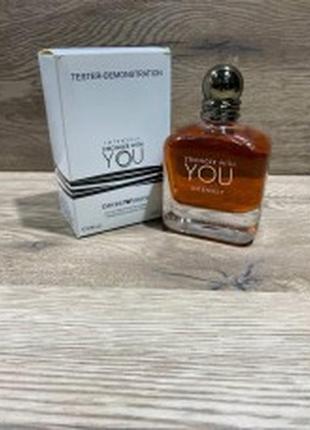 Emporio armani stronger with you intensely 100 ml (люкс якість)