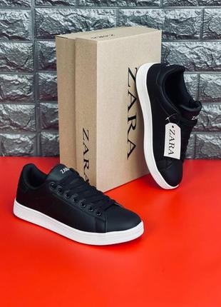 Zara женские кроссовки zara черные размеры 36-407 фото