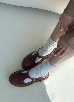 Туфли мэри джейн на массивной подошве 🫶5 фото