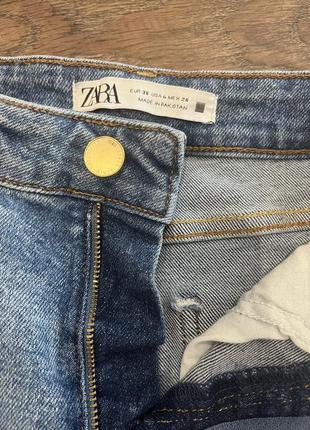Zara джинсы клеш 36 р2 фото