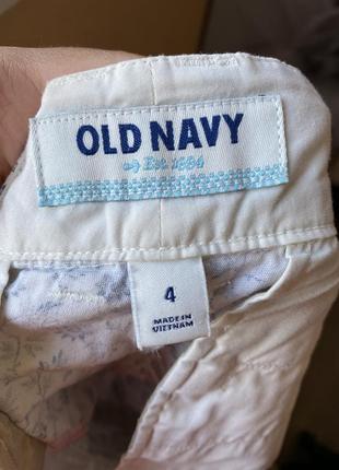 Стильные хлопковые шорты old navy m/386 фото