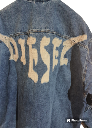 Мужская джинсовая куртка d-raf diesel8 фото