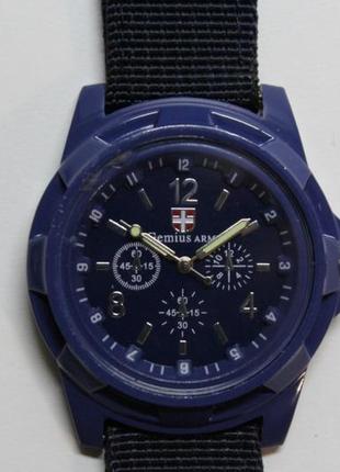 Часы genuis army blue3 фото