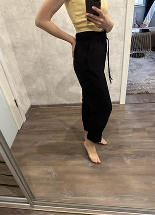 Льняные брюки h&amp;m 3