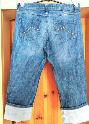 S.oliver немецкого бренда прямые с высокой посадкой, укороченные джинсы бойфренд женские3 фото