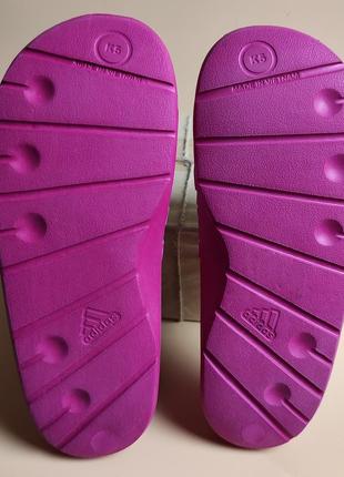 Шлепанцы шлепки адидас adidas  k5 р.38 длина стельки  24,5 см.4 фото