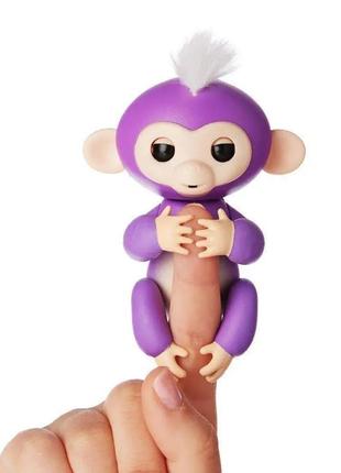 Інтерактивна ручна мавпочка finger monkey purple