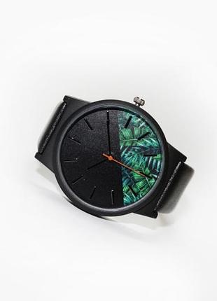 Часы flower green