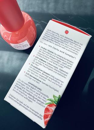 Glow recipe strawberry smooth bha + aha salicylic acid serum кислотная сыворотка против текстуры и высыпаний5 фото