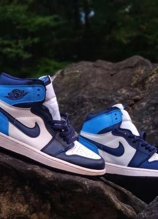 Jordan 1 retro "obsidian"