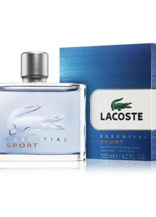 Lacoste essential sport чоловіча туалетна вода 125 ml лакоста есеншиал спорт чоловічий парфум духи чоловічі5 фото