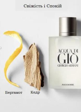 Giorgio armani acqua di gio pour homme туалетна вода 100 ml армані аква ді джио пур хом чоловічі духи парфум