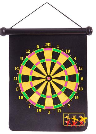 Мишень для игры в дартс двусторонняя baili 32x40см