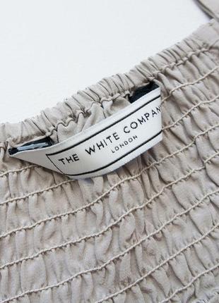Топ шелковый, блуза, the white company.6 фото