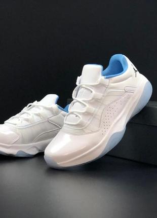 Кроссовки air jordan 11 cmft low shoes white / топові чоловісі кросівки air jordan для міста / шикарні кросівки чоловічі на кожен день3 фото