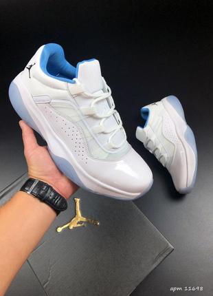 Кроссовки air jordan 11 cmft low shoes white / топові чоловісі кросівки air jordan для міста / шикарні кросівки чоловічі на кожен день1 фото