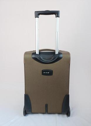 Средний чемодан из полиэстера, сумка-чемодан светло-коричневая, чемодан на колесиках тканевый для путешествий3 фото