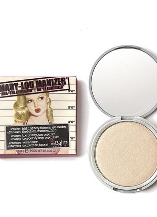 Thebalm manizers mary-lou manizer хайлайтер та тіні для повік в одному1 фото