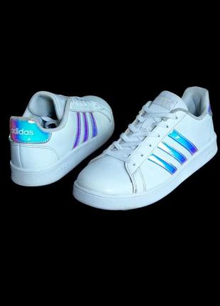 Кроссовки adidas grand court / fw1274 / кеды низкие / 23 см стелька1 фото