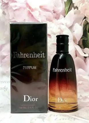 Парфуми christian dior fahrenheit 100 ml туалетна вода чоловічі парфуми крістіан діор фаренгейт
