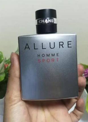 Chanel allure homme sport туалетна вода 100 ml мужські шанель аллюр хоум спорт духі алюр гом мужської парфюм1 фото
