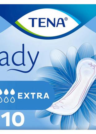 Урологические прокладки tena lady extra 10 шт (7322540310320)