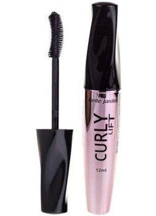 Туш для вій belle jardin big lash curly lift 12 мл (5907582907435)